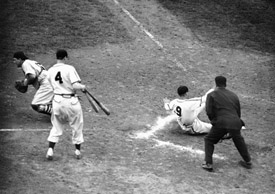 Slaughter Scores Go-Ahead Run - 1